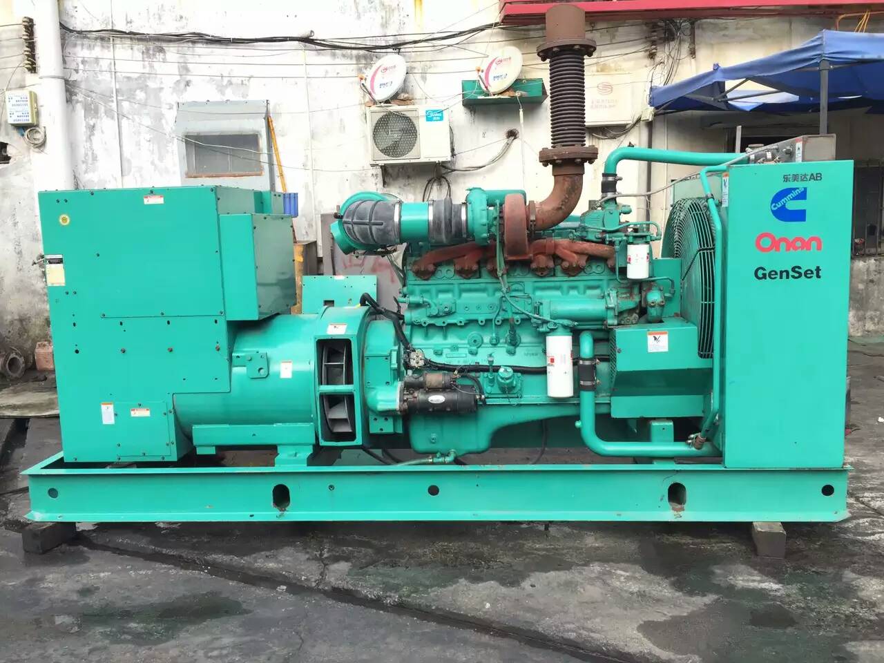 安康租赁发电机-柴油发电机不正常冒烟的原因